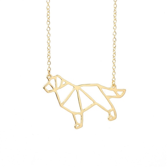 LAST ONE • Geometric Dog Necklace - Picture 3 of 4